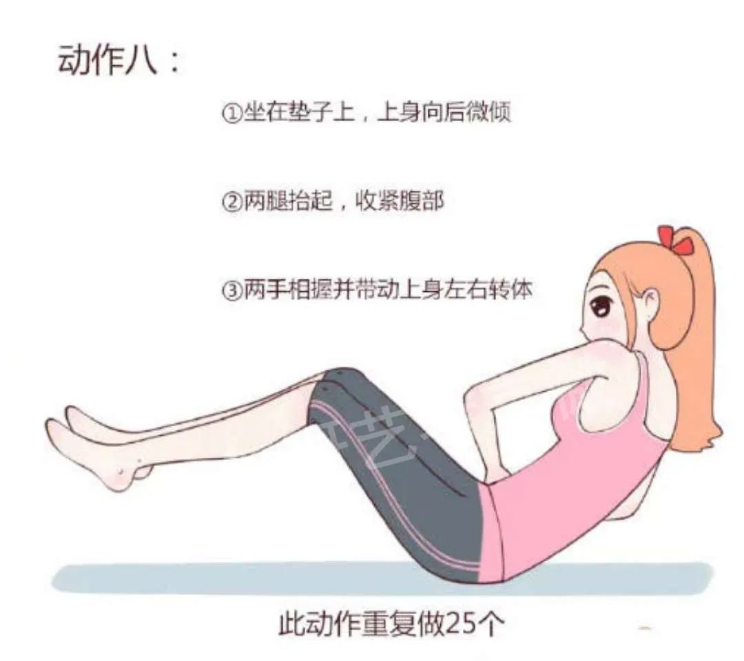 舞蹈附中艺考生瘦腰教程已上线！今天你打卡了吗？