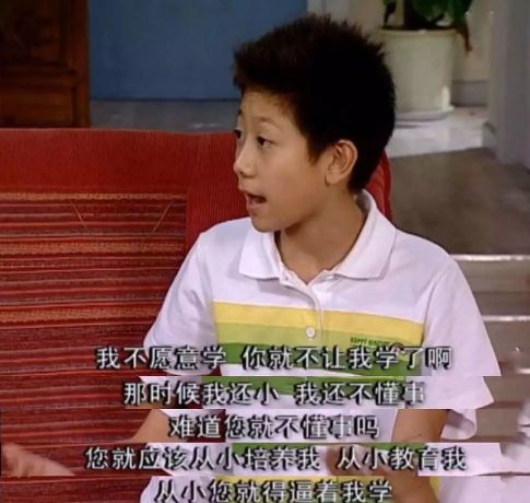 不“逼”孩子上兴趣班是父母的失职？ 《家有儿女》 中的刘星说出了所有孩子的心声