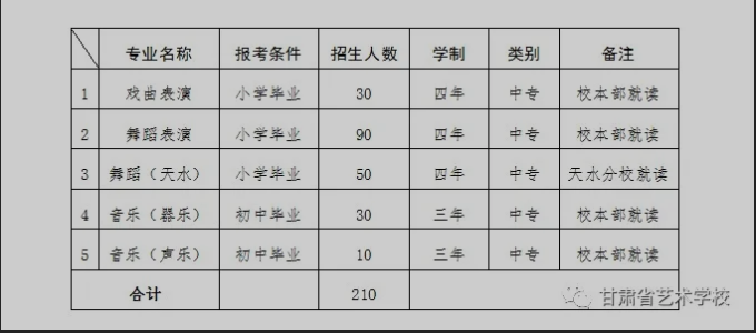 甘肃省艺术学校 (含天水分校)2020年招生简章-1.png