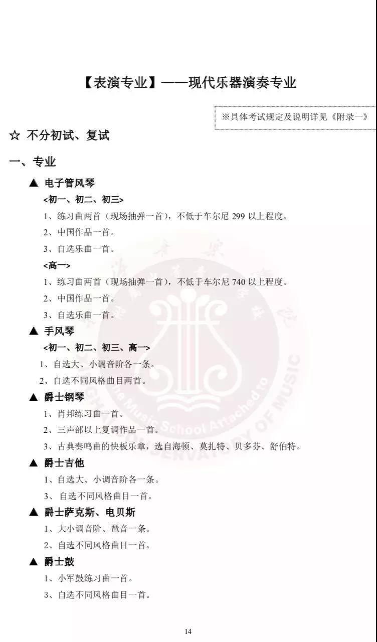 2019年星海音乐学院本科招生简章