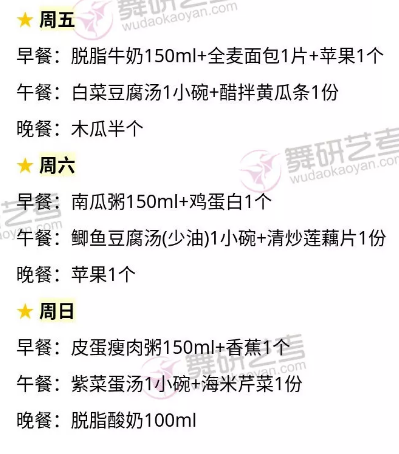 舞蹈生的日常减肥食谱分享~备考舞蹈附中的孩子赶快拥有它！