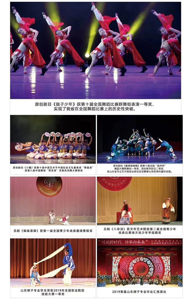 2020年山东省文化艺术学校招生简章