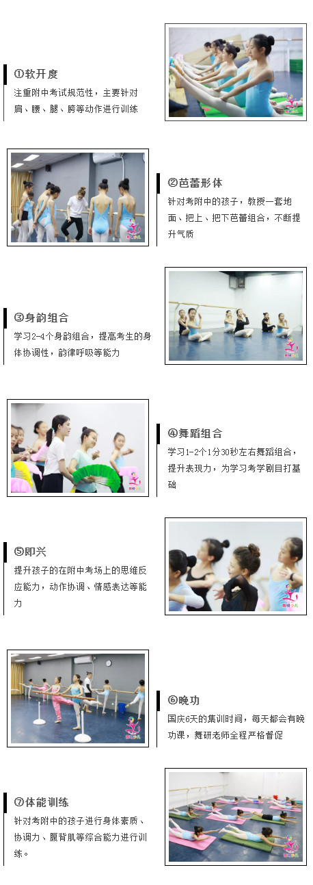 如何利用国庆假期离北舞附中更近一步？
