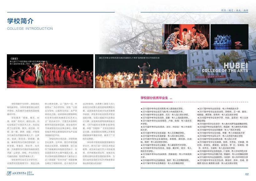 湖北省艺术学校2020年招生简章