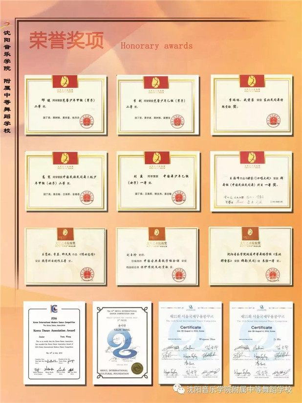 2019年沈阳音乐学院附属中等舞蹈学校招生简章