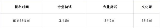 2019年全国各大附中院校舞蹈类考试时间安排汇总