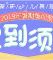 舞蹈研究儿童舞蹈2019夏令营报告通知！