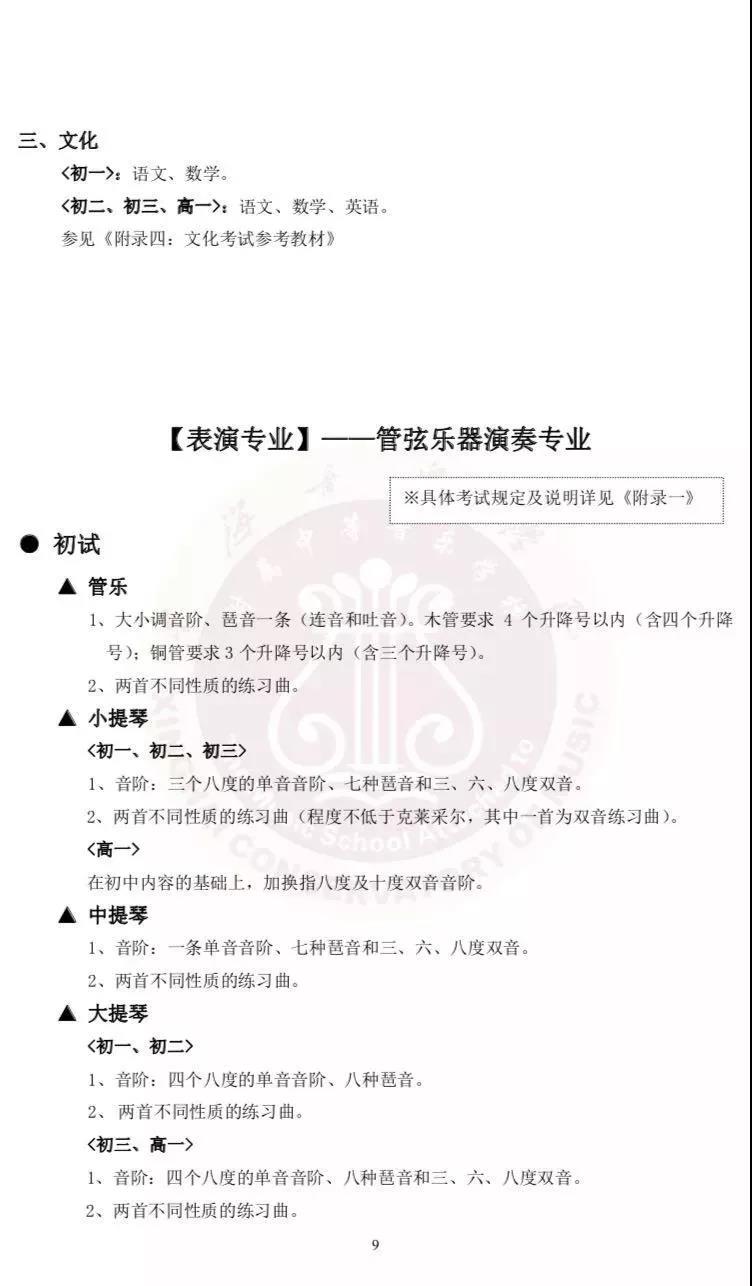 2019年星海音乐学院本科招生简章